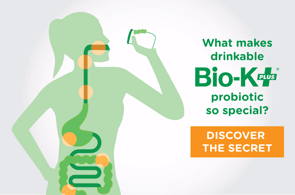 What makes drinkable Bio-K+ probiotic so special?