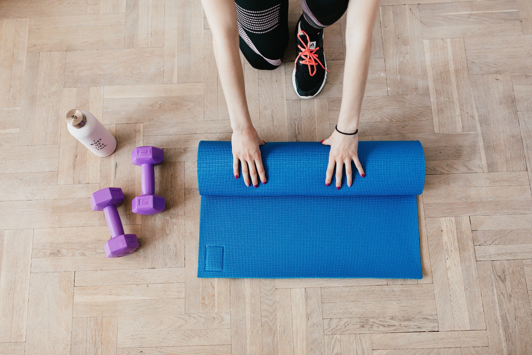 Makeshift best sale yoga mat