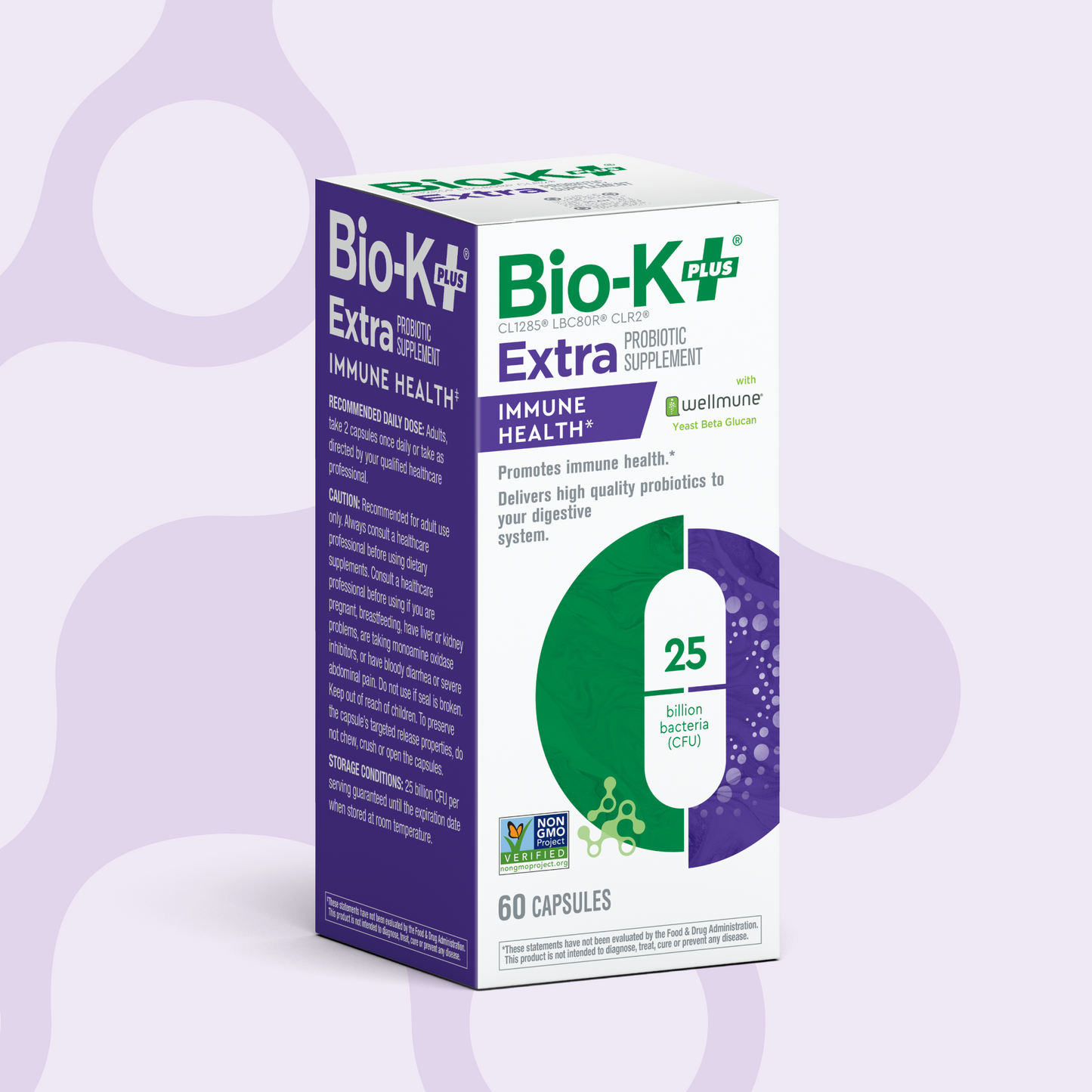 Immune Support Probiotic Capsules with Wellmune®