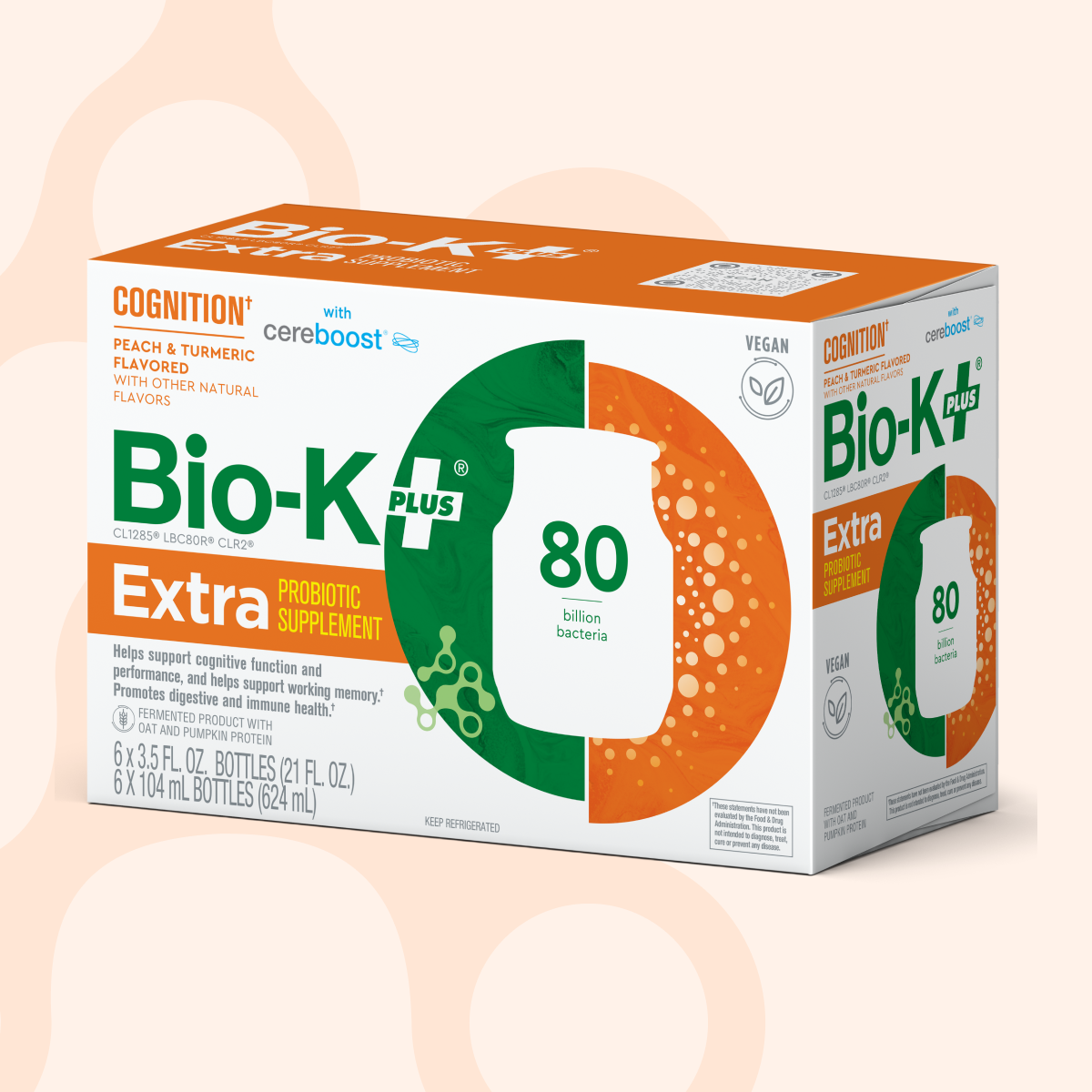 Cognition Probiotic Drink with Cereboost® for Cognitive Function – Bio-K+