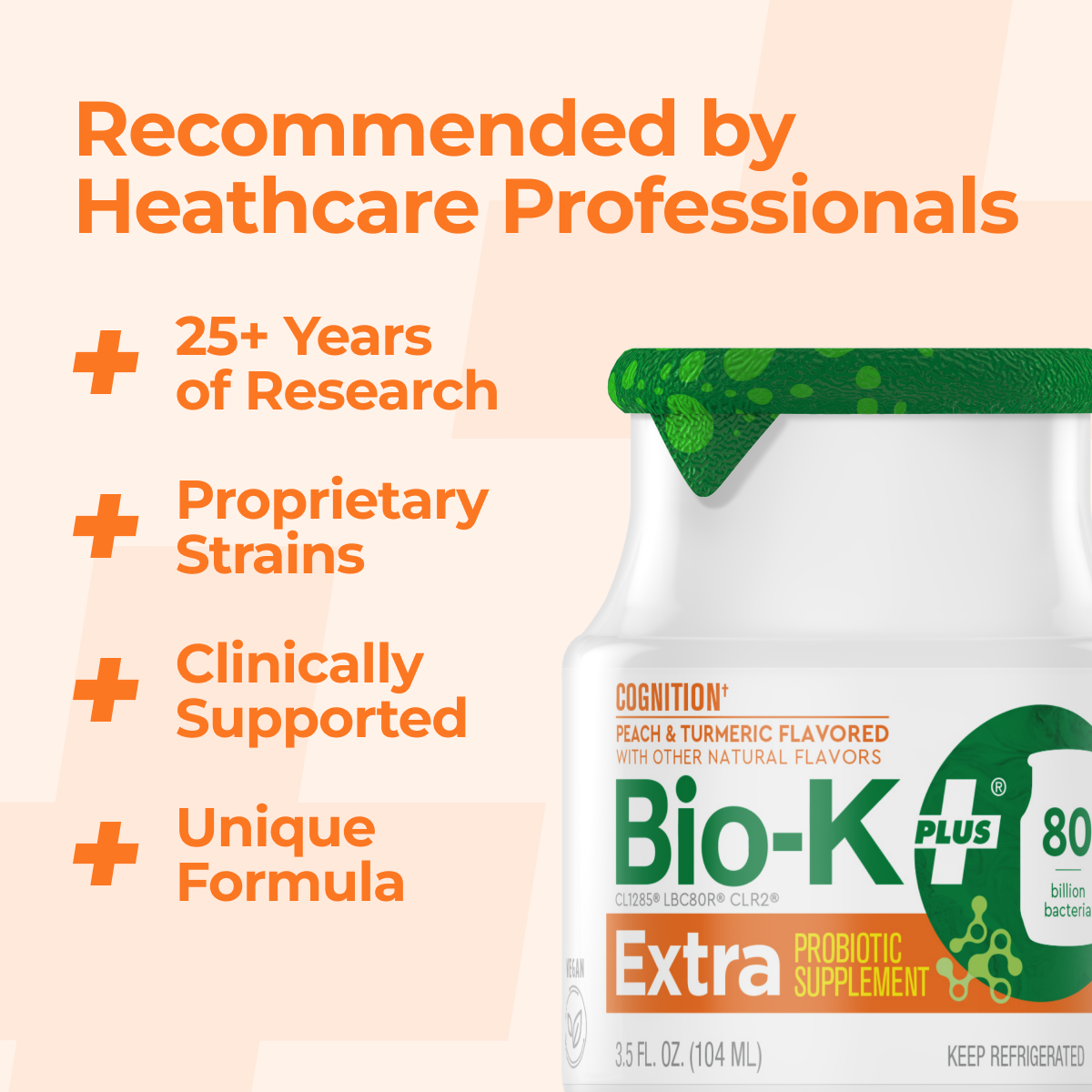Cognition Probiotic Drink with Cereboost® for Cognitive Function – Bio-K+