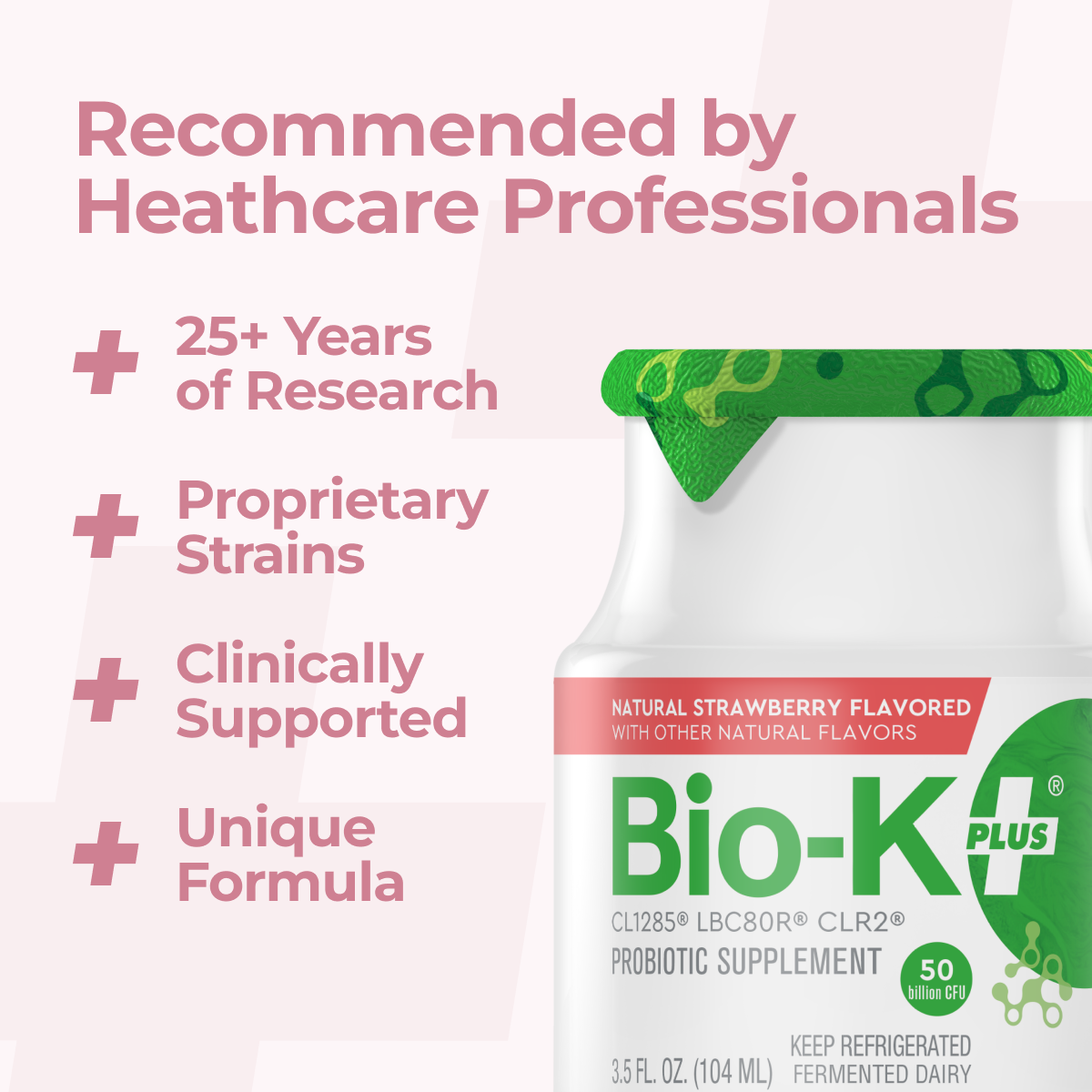 Classic Probiotic Drink - Strawberry