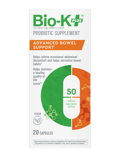 Advanced Bowel Support Vegan Probiotic Capsules